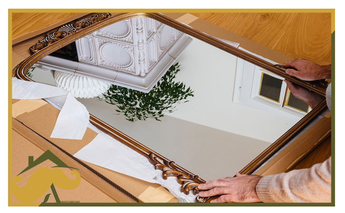 بسته بندی آینه