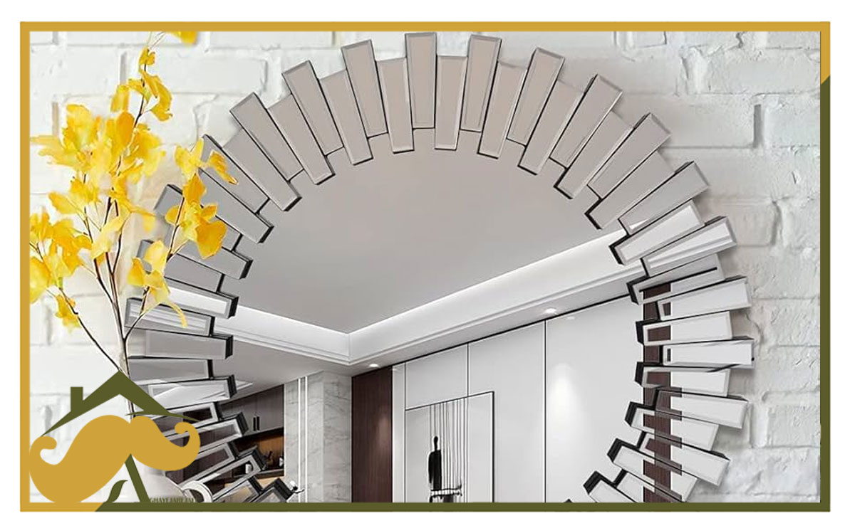 بسته بندی حرفه ای آینه های دکوراتیو