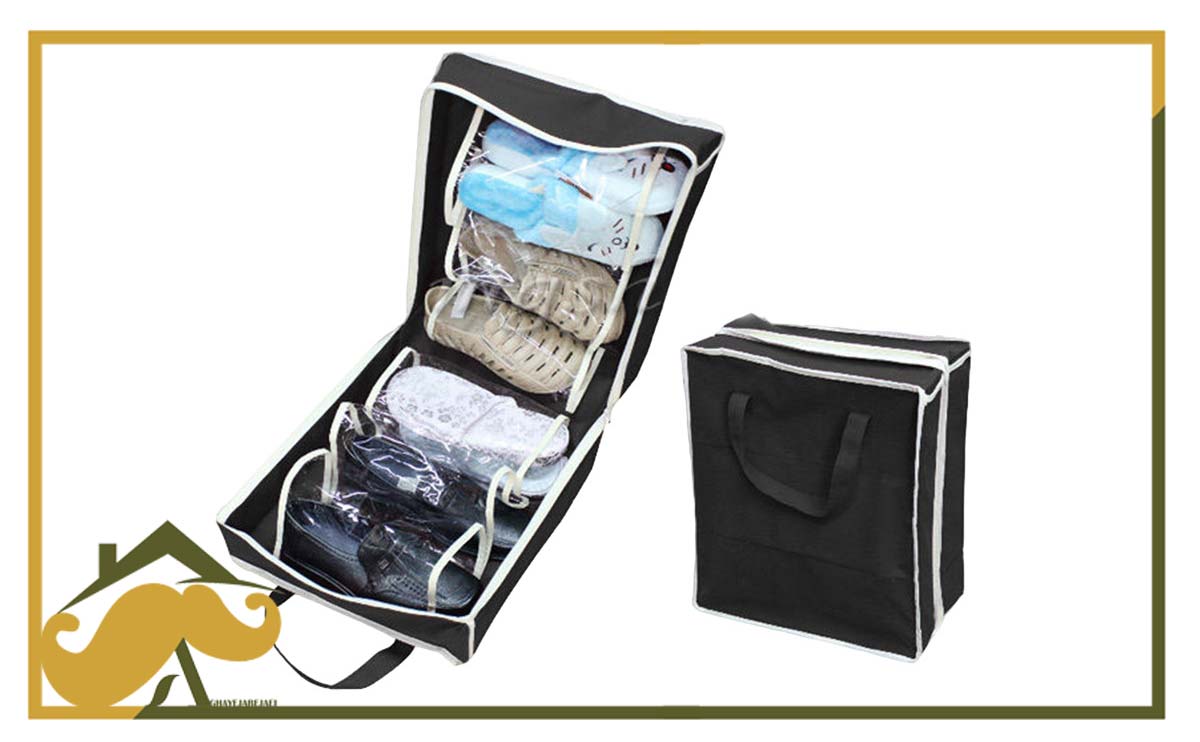  بسته ‌بندی کفش‌ های براق و مخمل در اسباب کشی