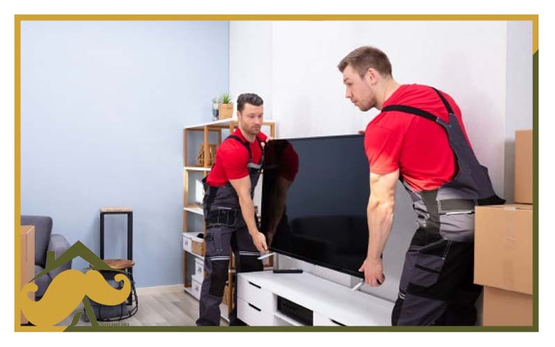 حمل تلویزیون با ماشین سواری