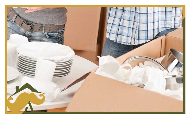 حمل وسایل آشپزخانه