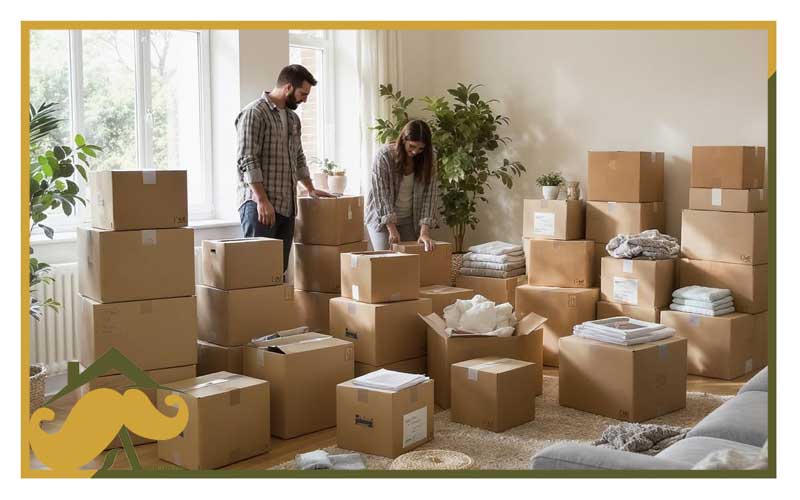 خدمات بسته بندی اثاثیه برای جابجایی