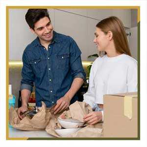 نحوه بسته بندی آشپزخانه