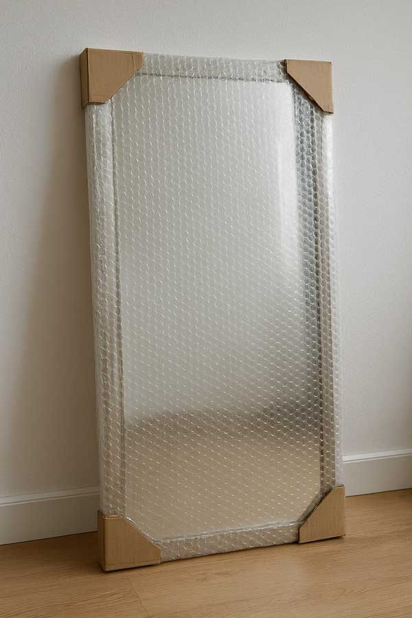 نکاتی مهم برای بسته بندی کردن آینه