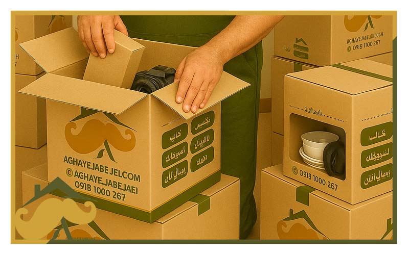 کارتن حمل اثاثیه 