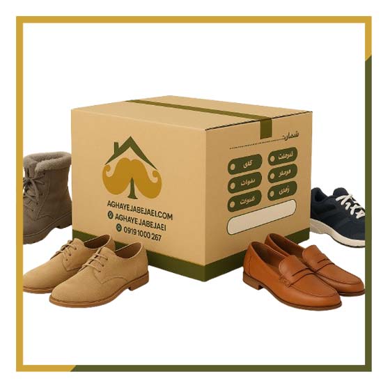 بسته بندی کفش و لباس‌ های فصلی با کارتن باربری
